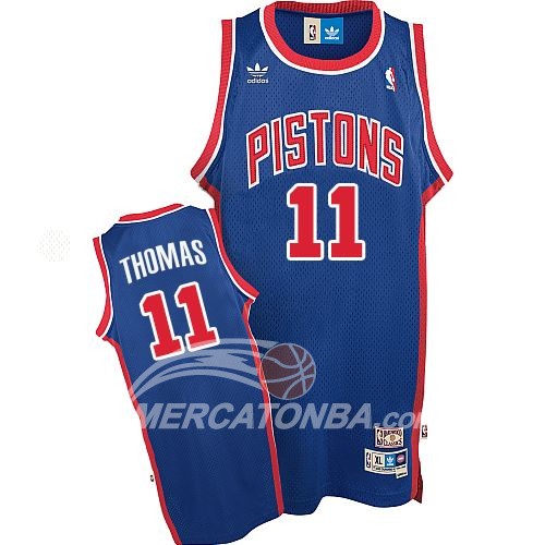 Maglia Detroit Pistons Isiah Thomas Retro Blu